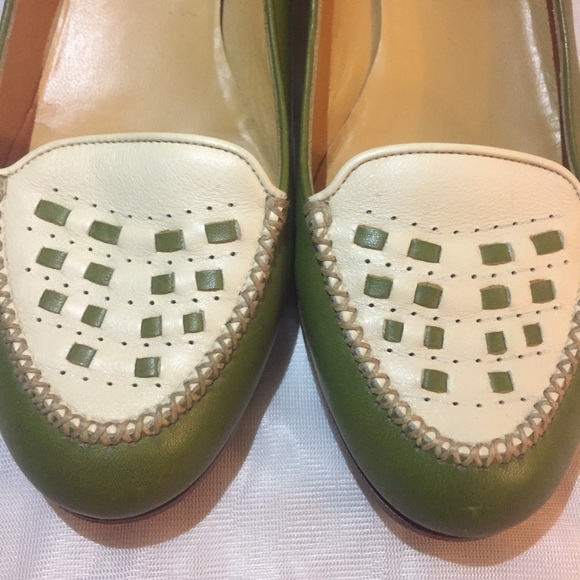 Henry Cuir Barneys New York Leather Shoes Sz40.5 - Picture 4 of 12